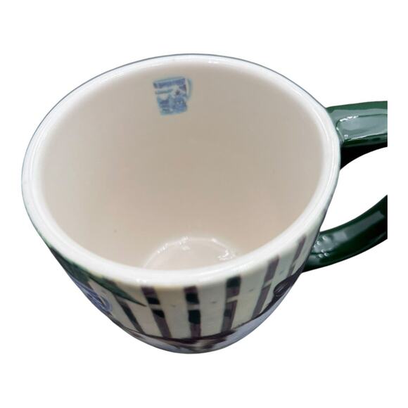 Cat Coffee Mug Tea Cup Black White Cat Garden Weirs Wild Things Lang 2009 EUC - Picture 6 of 7